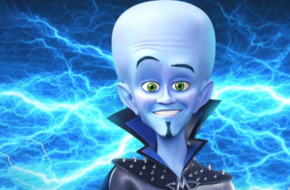 Megamind Heroic Pose – Electric Energy Background wallpapers hd quality