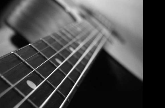 Melodic Strings of a Guitar