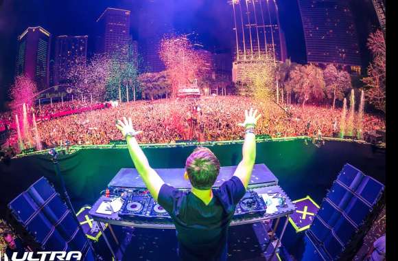 Miami Confetti Festival DJ Ultra Music Festival Robbert Van De Corput Music Hardwell