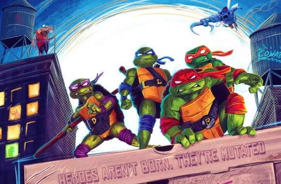 Michelangelo (TMNT) Raphael (TMNT) Donatello (TMNT) Leonardo (TMNT) Movie Teenage Mutant Ninja Turtles Mutant Mayhem