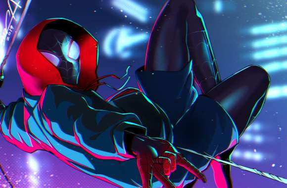 Miles Morales Movie Spider-Man Into The Spider-Verse wallpapers hd quality