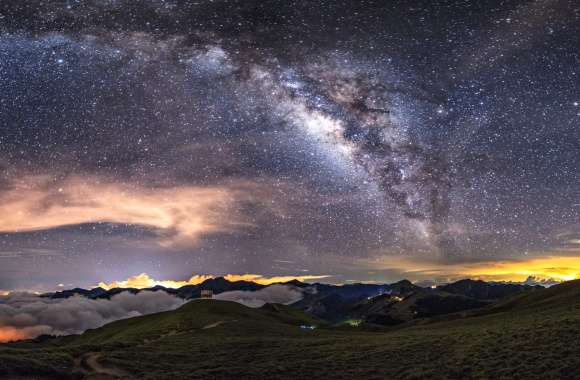 Milky Way Marvel HD Starry Sky Wallpaper