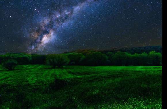 Milky Way Night Sky wallpapers hd quality