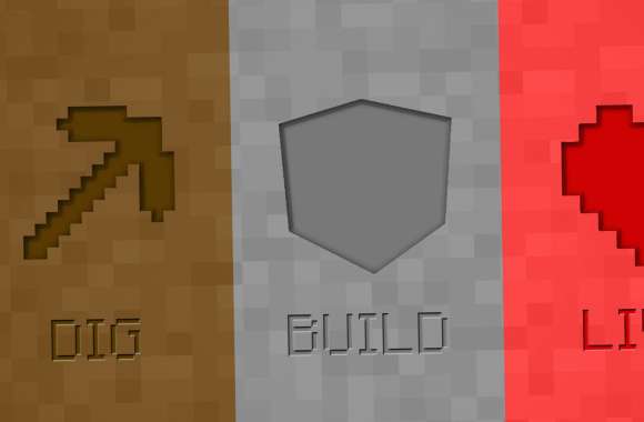 Minecraft Essence Dig, Build, Live