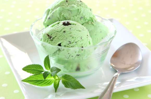 Minty Delight Ice Cream