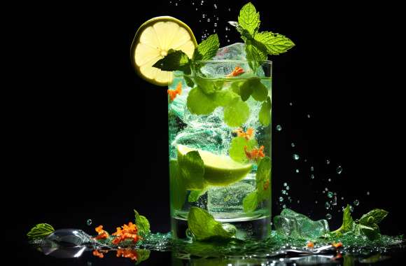 Mojito Cocktail Drink Wallpaper wallpapers hd quality