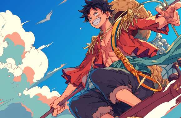 Monkey D. Luffy - One Piece Anime Adventure