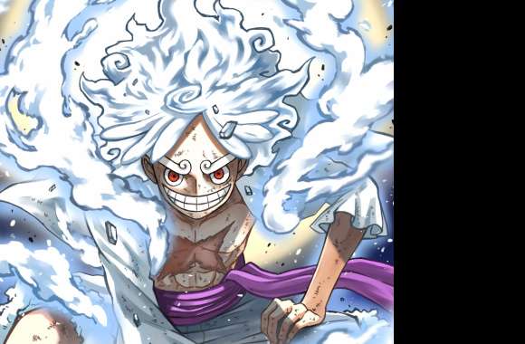 Monkey D. Luffy Gear 5 (One Piece) Anime One Piece