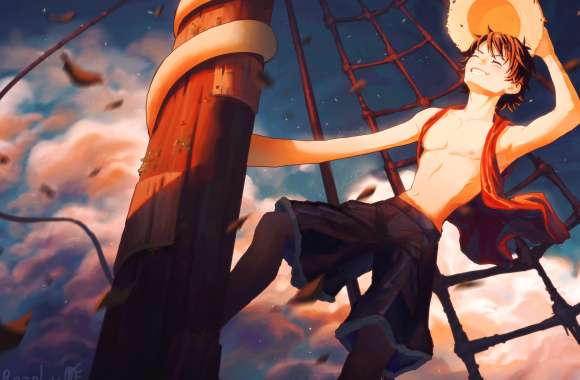 Monkey D. Luffy HD Anime Wallpaper - One Piece