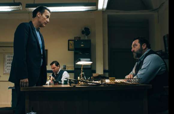 Monsieur Spade TV Show - Intense Office Scene Wallpaper HD