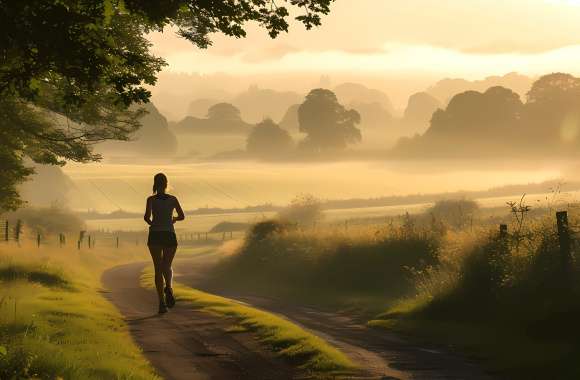 Morning jogging