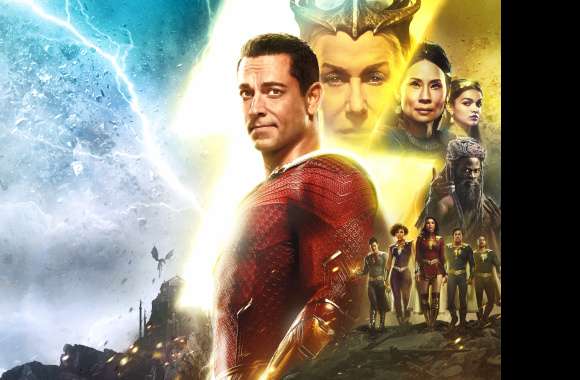 Movie Shazam! Fury Of The Gods 8k Ultra wallpapers hd quality