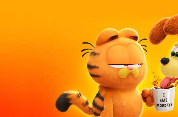 Movie The Garfield Movie Garfield Odie wallpapers hd quality