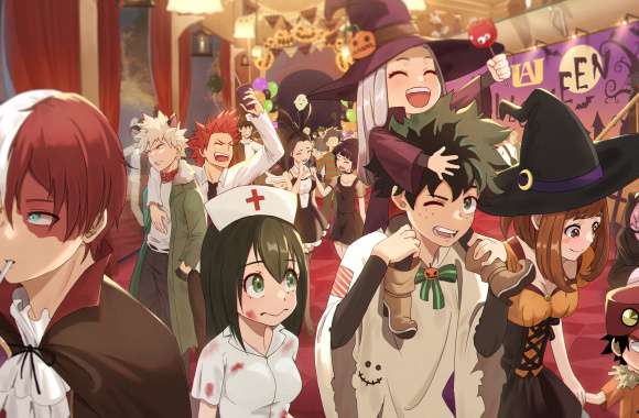 My Hero Academia Halloween Celebration