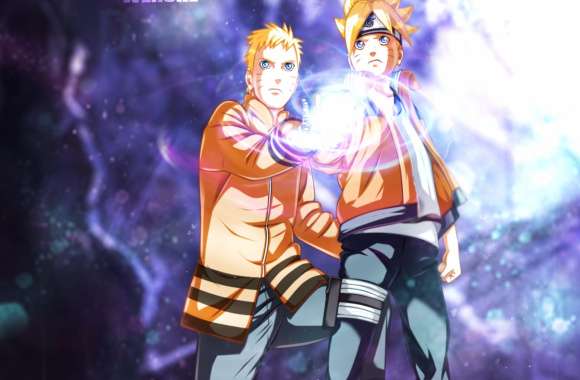 Naruto and Boruto Epic Anime Duo wallpapers hd quality