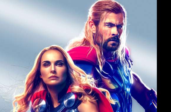 Natalie Portman Lady Thor Chris Hemsworth Thor Movie Thor Love And Thunder