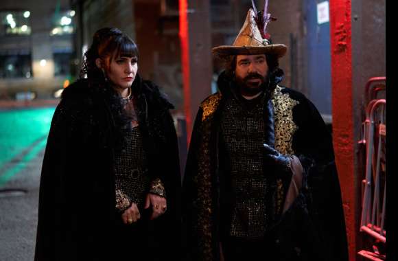 Natasia Demetriou Matt Berry TV Show What We Do In The Shadows