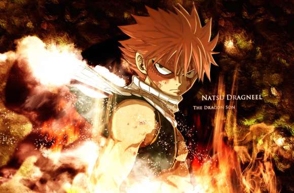 Natsu Dragneel Warrior Fire