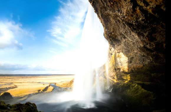 Nature Seljalandsfoss wallpapers hd quality