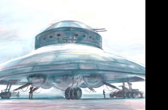 Nazi UFO Sci-Fi Spaceship wallpapers hd quality