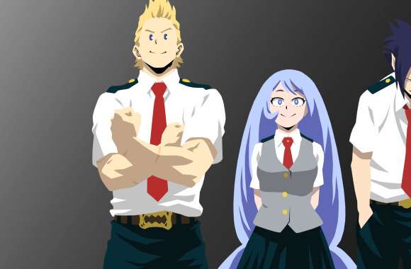 Nejire Hado Mirio Togata Anime My Hero Academia