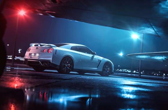 Nissan GT-R R35 Night wallpapers hd quality