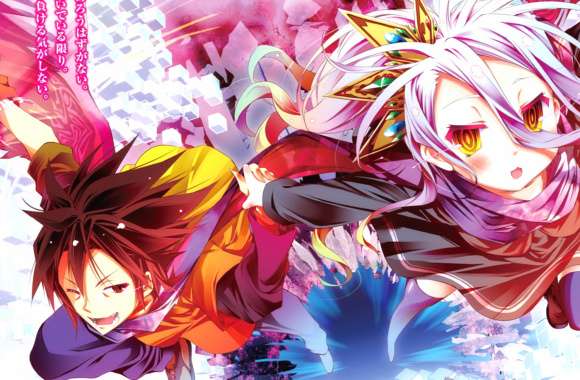 No Game No Life Sora & Shiro HD Adventure wallpapers hd quality