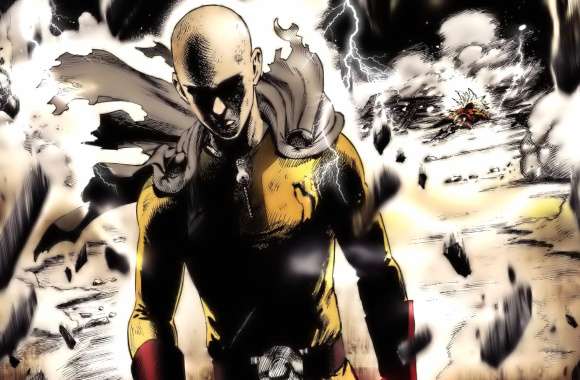 One-Punch Man Epic Saitama vs Lord Boros