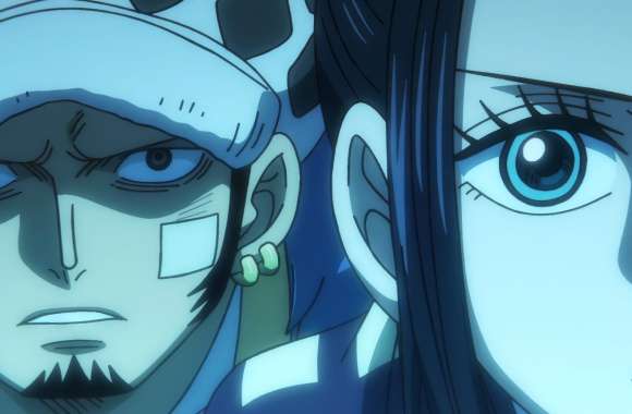 One Piece - Nico Robin and Trafalgar Law