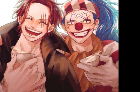 One Piece Shanks and Buggy wallpapers hd quality