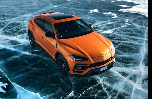 Orange Car SUV Car Lamborghini Vehicle Lamborghini Urus