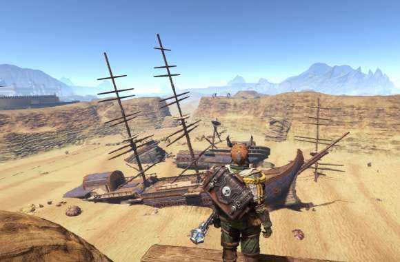 Outward Video Game Desert Adventure