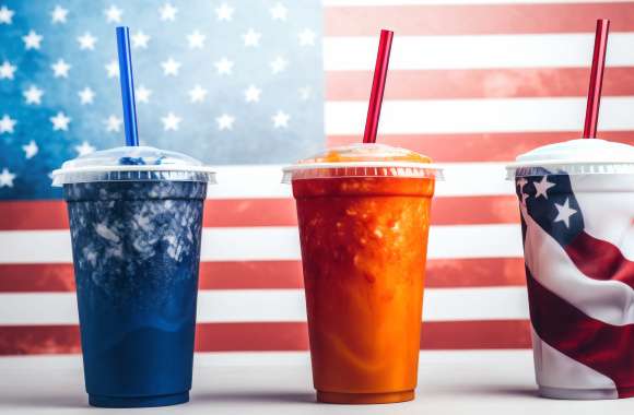 Patriotic Slurpee Trio wallpapers hd quality