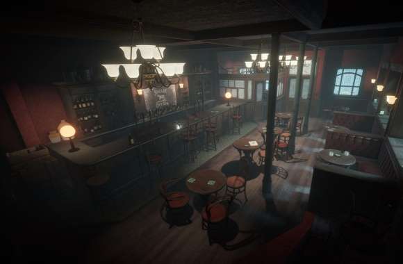 Peaky Blinders Game Bar Scene