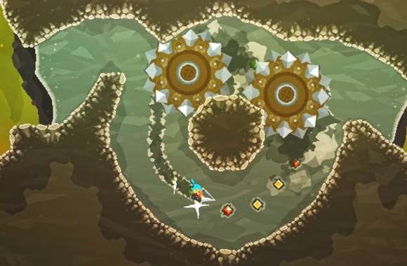 Pepper Grinder Game Intriguing Cogwheel Cave Adventure