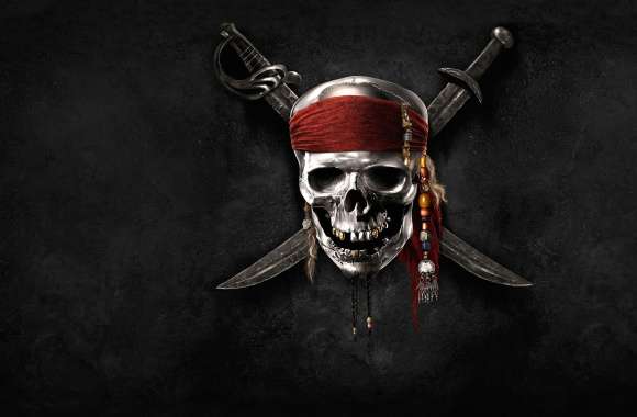 Pirates of the Caribbean Skull Emblem wallpapers hd quality