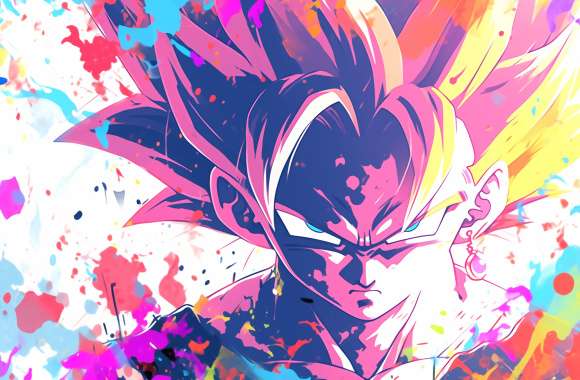Pop Art Goku SSJ Wallpaper wallpapers hd quality