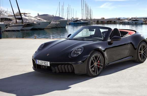 Porsche 911 Carrera GTS Cabriolet 2024 wallpapers hd quality