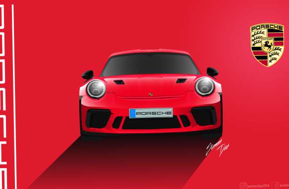 Porsche illustration