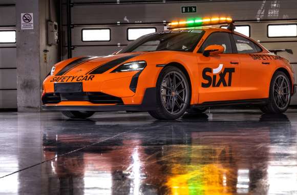 Porsche Taycan Turbo GT SIXT Carrera Cup Safety Car
