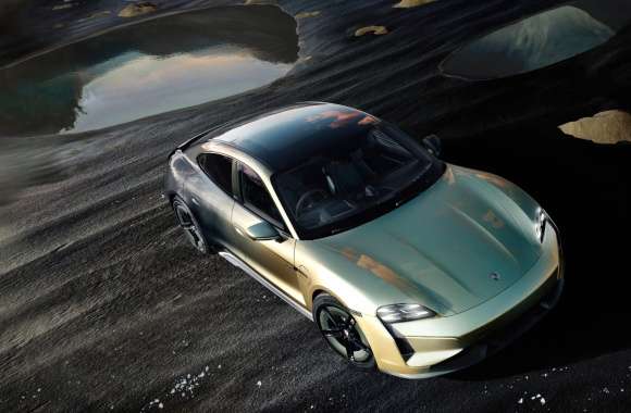 Porsche Taycan Turbo S Celestial Jade 2024