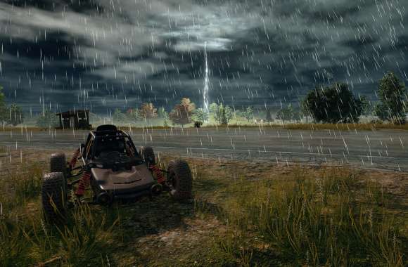 PUBG Rainy Night - wallpapers hd quality