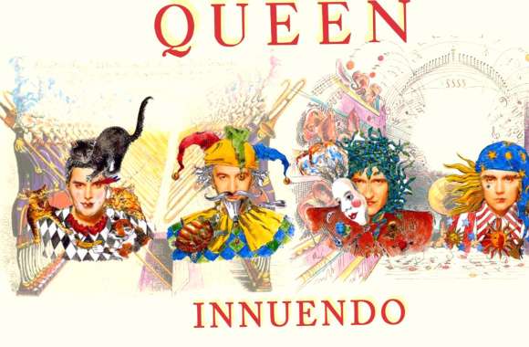 Queen Innuendo A Colorful Musical Tribute wallpapers hd quality