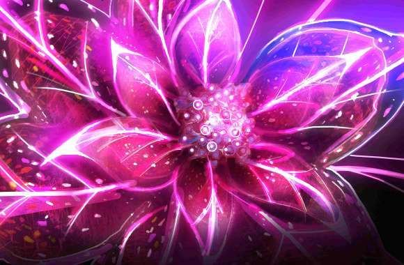 Radiant Bloom HD Nature Flower Wallpaper