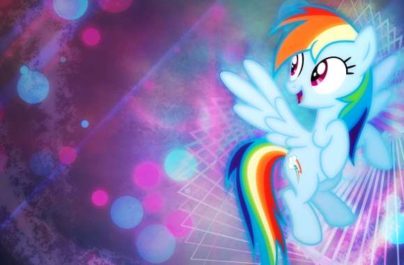 Rainbow Dash Magic MLP wallpapers hd quality