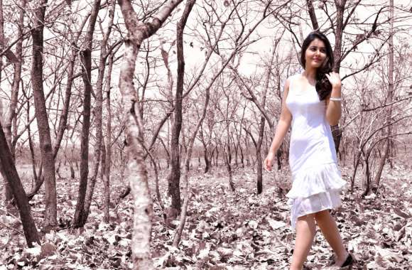 Rashi Khanna in Forest wallpapers hd quality