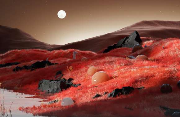 Red planet Landscape