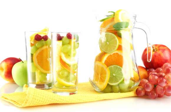 Refreshing Fruit Infusion A Beautiful