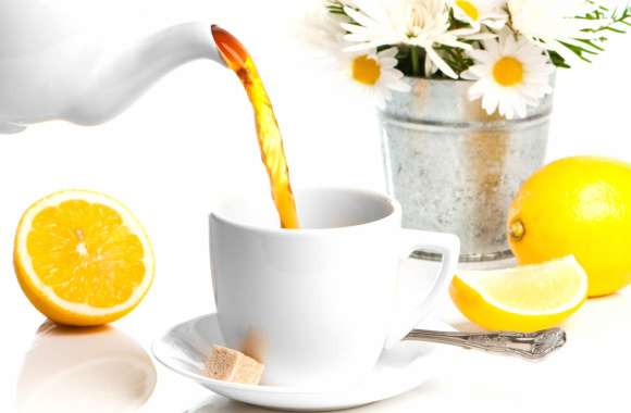 Refreshing Tea & Citrus Bliss -