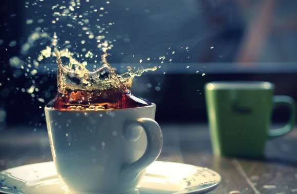 Refreshing Tea Splash -